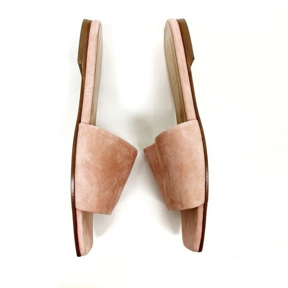 Aeyde Anna Sandals in Blush Suede - Picture 8 of 12